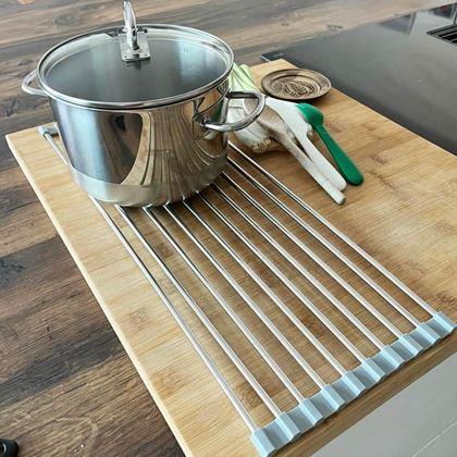 Obrazek z Składana suszarka do naczyń  - 50,5 × 20 cm