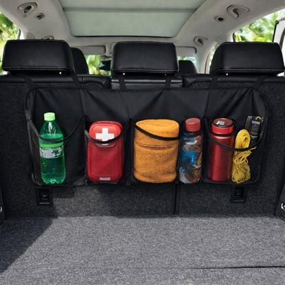 Obraz Organizer samochodowy na tylne siedzenia, 4 kieszenie
