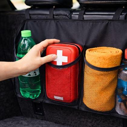 Obrazek z Organizer samochodowy na tylne siedzenia, 4 kieszenie