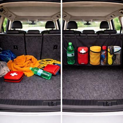 Obrazek z Organizer samochodowy na tylne siedzenia, 4 kieszenie