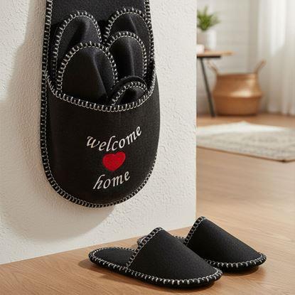 Obraz Kapcie dla gości, 5 par