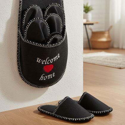 Obrazek z Kapcie dla gości, 5 par