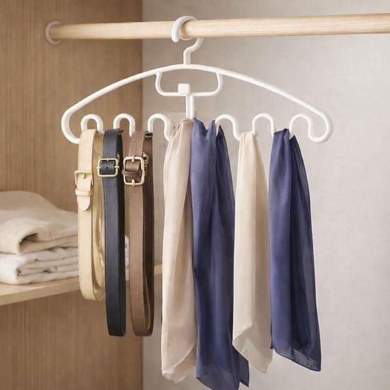 Obrazek z Wielofunkcyjny wieszak na szaliki i paski