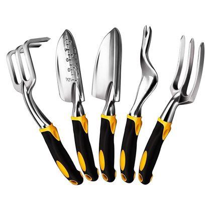 Obrazek z Zestaw narzędzi ogrodowych 5 szt.