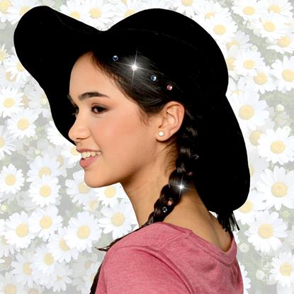 Obraz Ozdobne kamienie do włosów