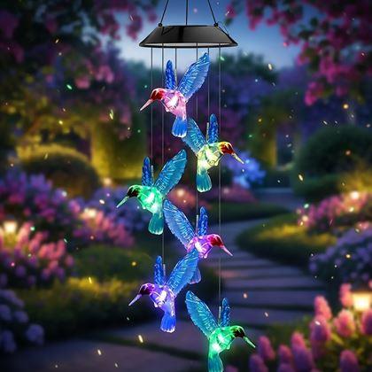 Obrazek z Solarny wiszący dekor – latające kolibry