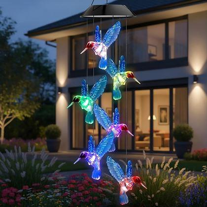 Obrazek z Solarny wiszący dekor – latające kolibry