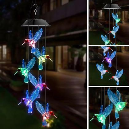 Obrazek z Solarny wiszący dekor – latające kolibry