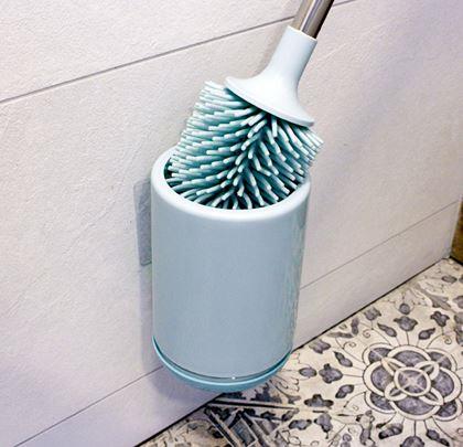 Obrazek z Szybkoschnąca szczotka do WC  - niebieska