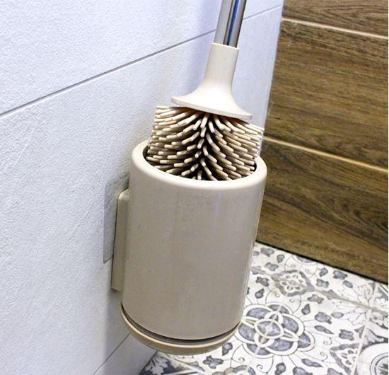 Obrazek z Szybkoschnąca szczotka do WC  - beżowy