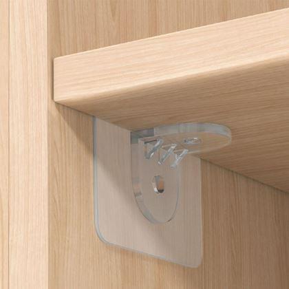 Obrazek z Samoprzylepny uchwyt na półkę 10 szt