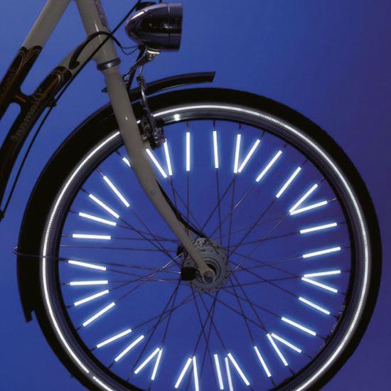 Obrazek z Odblaskowe patyczki na rower 12 szt.