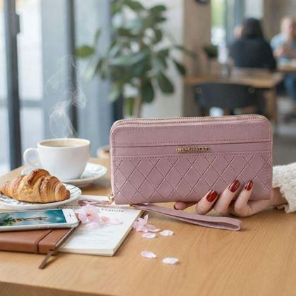 Obrazek z Damska portmonetka  - jasnofioletowy