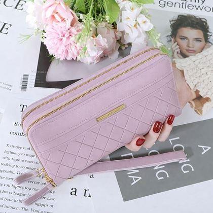 Obrazek z Damska portmonetka  - jasnofioletowy