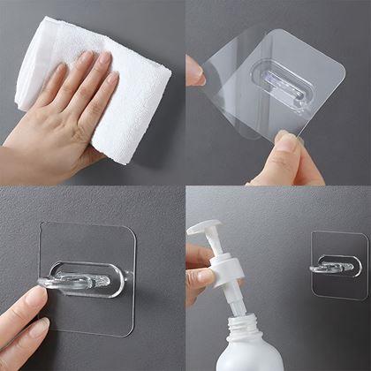 Obrazek z 2 szt. uniwersalny uchwyt samoprzylepny