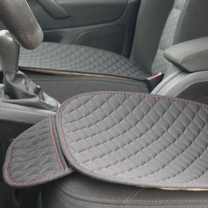 Obrazek z Komplet poduszek na siedzisko  -  czarne