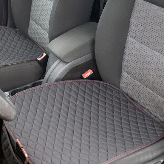 Obrazek z Komplet poduszek na siedzisko  -  czarne