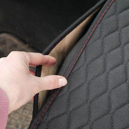 Obrazek z Komplet poduszek na siedzisko  -  czarne