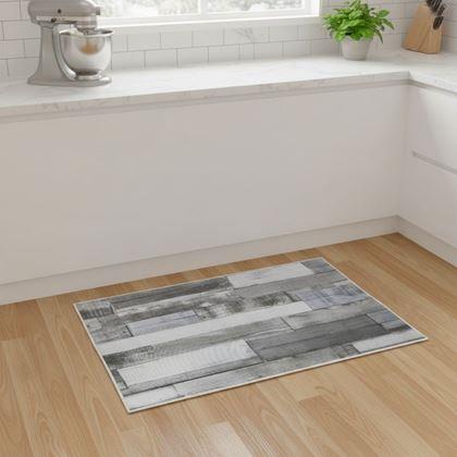 Obrazek z Mata antypoślizgowa 90x60 cm - postarzone drewno