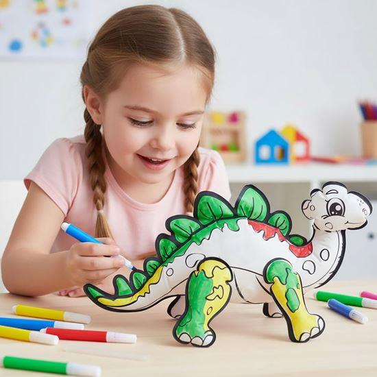 Obrazek z Nadmuchiwana malowanka - Stegozaur