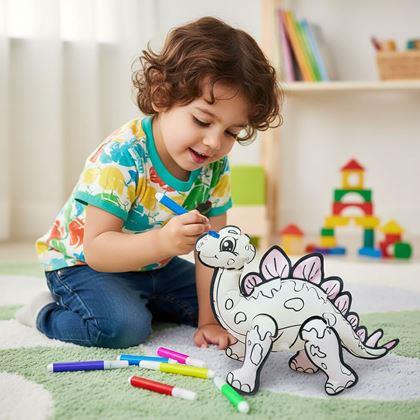 Obrazek z Nadmuchiwana malowanka - Stegozaur