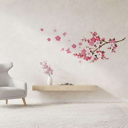 Obraz Naklejka na ścianę - Sakura