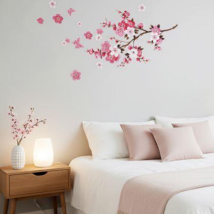 Obrazek z Naklejka na ścianę - Sakura