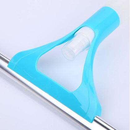 Obrazek z Ściągaczka do szyb z rozpylaczem  - niebieska