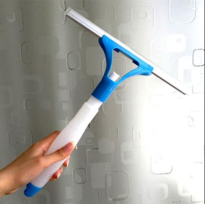 Obrazek z Ściągaczka do szyb z rozpylaczem  - niebieska