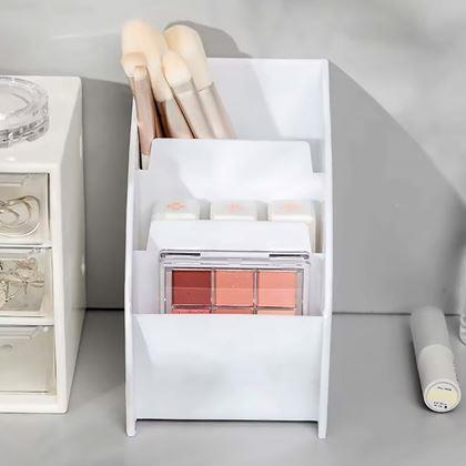 Obrazek z Organizer na biurko z przegródkami  -  biały