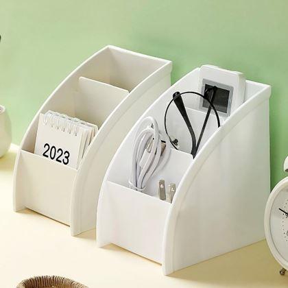 Obrazek z Organizer na biurko z przegródkami  -  biały