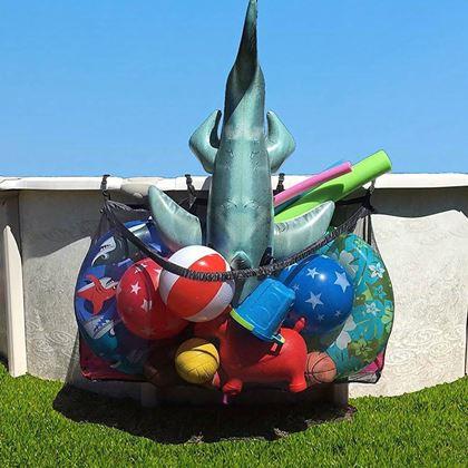 Obrazek z Zewnętrzna wisząca siatka na zabawki