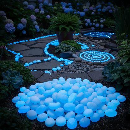 Obrazek z Świecące ozdobne kamyki