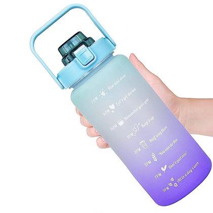 Obrazek z Butelka na wodę z motywacyjnym napisem 2 l