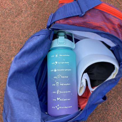 Obraz Butelka na wodę z motywacyjnym napisem 2 l