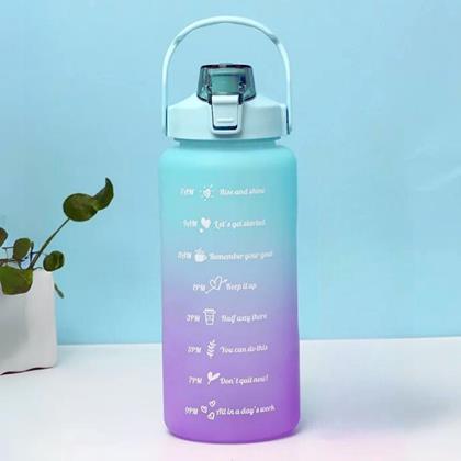 Obrazek z Butelka na wodę z motywacyjnym napisem 2 l