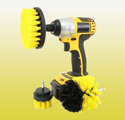 Obrazek z Zestaw szczotek czyszczących na wiertarkę