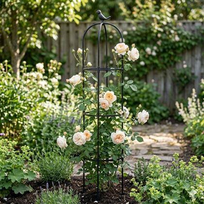 Obrazek z Podpora dla roślin pnących 140 cm