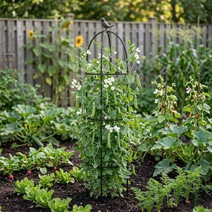 Obrazek z Podpora dla roślin pnących 140 cm