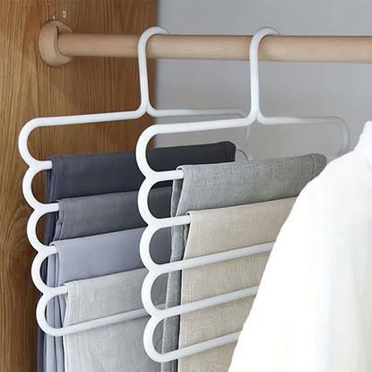 Obraz Wieszak na spodnie - biały