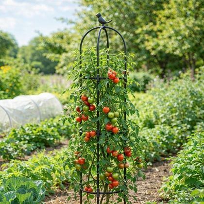 Obrazek z Podpora dla roślin pnących 140 cm
