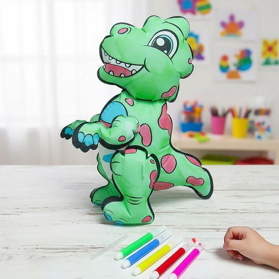 Obrazek z Nadmuchiwana malowanka - T-Rex