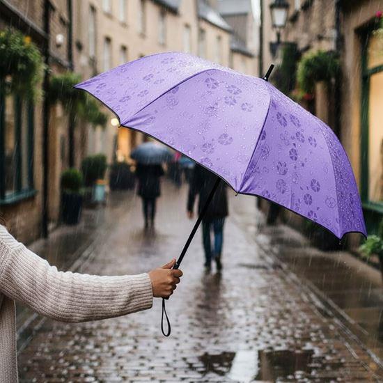 Obrazek z Magiczna składana parasolka -  fioletowy