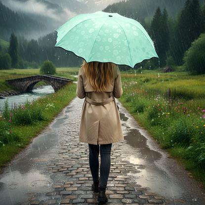 Obraz Magiczna składana parasolka