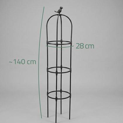 Obrazek z Podpora dla roślin pnących 140 cm
