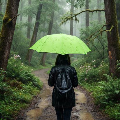 Obraz Magiczna składana parasolka