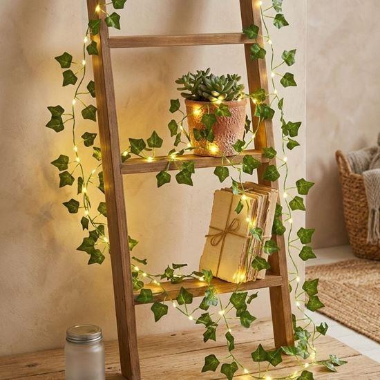 Obrazek z Łańcuch świetlny 2 m – zielone liście