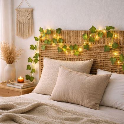 Obrazek z Łańcuch świetlny 2 m – zielone liście