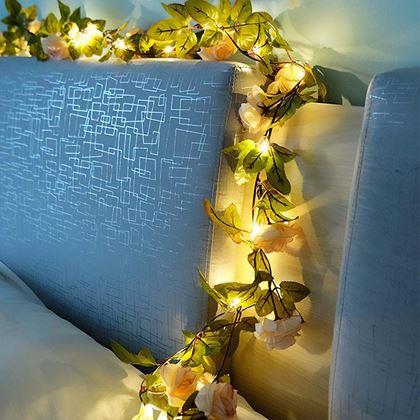 Obrazek z LED łańcuch świetlny 2 m – róże