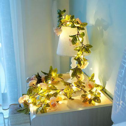Obrazek z LED łańcuch świetlny 2 m – róże